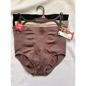 NEW Skinnygirl Shaping Seamless Briefs 3 Pair Size Women's XLarge Colors SG7703
